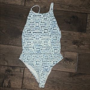 an RVCA one piece bathing suit (never worn)